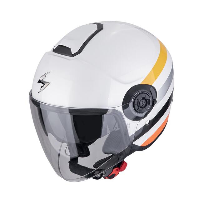 Scorpion Caschi Jet Bianco/giallo